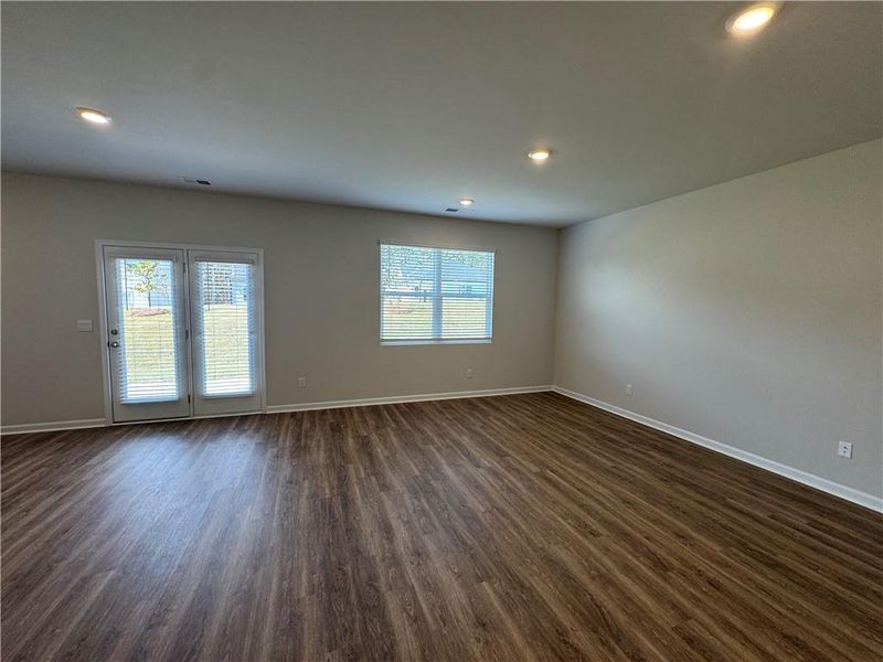 Spacious, unfurnished interior of a new home in Oakchase at Hampton, Hampton (Image 38). Spacious, unfurnished interior of a new home in Oakchase at Hampton, Hampton (Image 38).