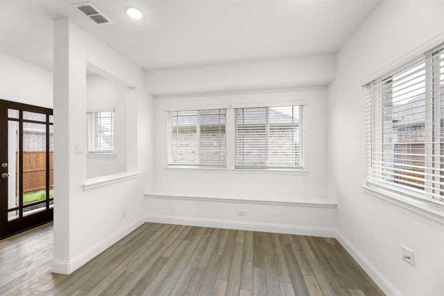 Representative unfurnished interior of a home built from the Aston Park by Pacesetter Homes in Keeneland, Aubrey (Image 24). Representative unfurnished interior of a home built from the Aston Park by Pacesetter Homes in Keeneland, Aubrey (Image 24).