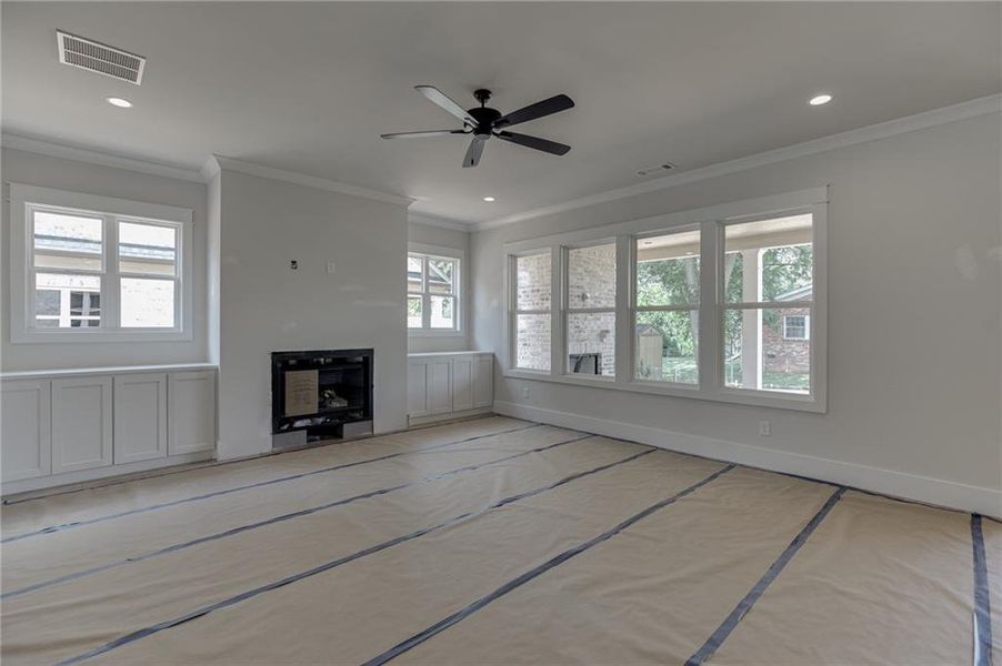 In-progress construction of a new home in , Buford, GA (Image 36).