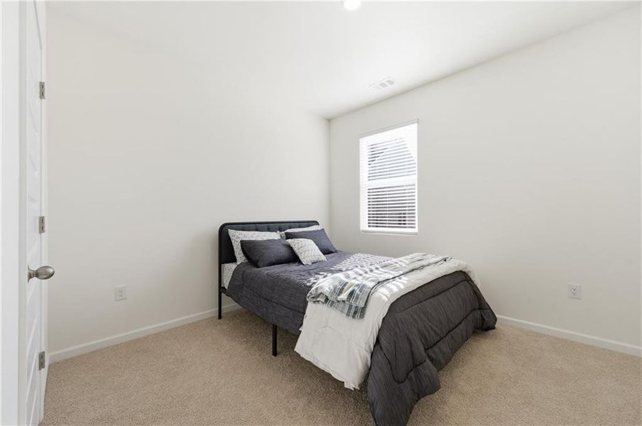 Furnished interior view inside a new home in Brooks Village, Dacula (Image 34).