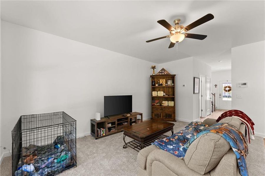Furnished interior view inside a new home in Ellington Farms, Statham (Image 12).