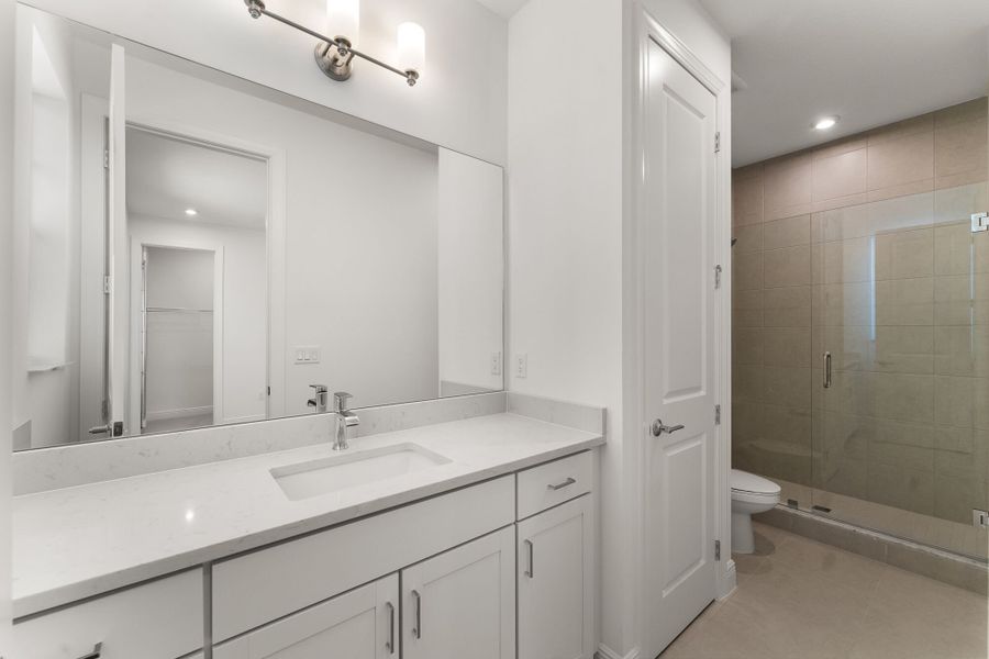 Representative furnished interior of a home built from the Barberton by Mattamy Homes in Newfield, Palm City (Image 9).