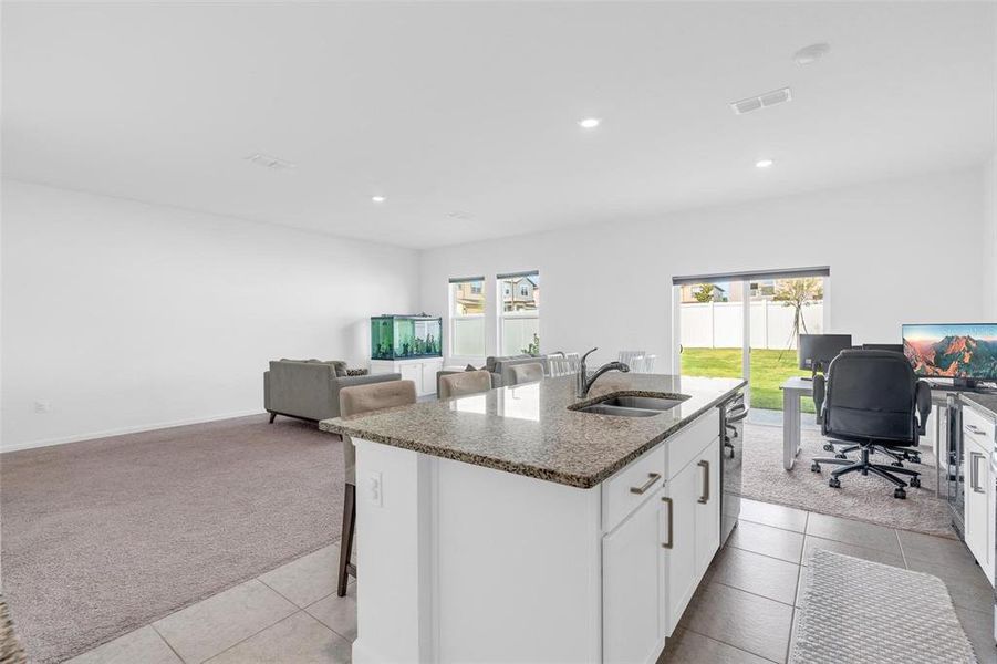 Furnished interior view inside a new home in , Minneola (Image 10).