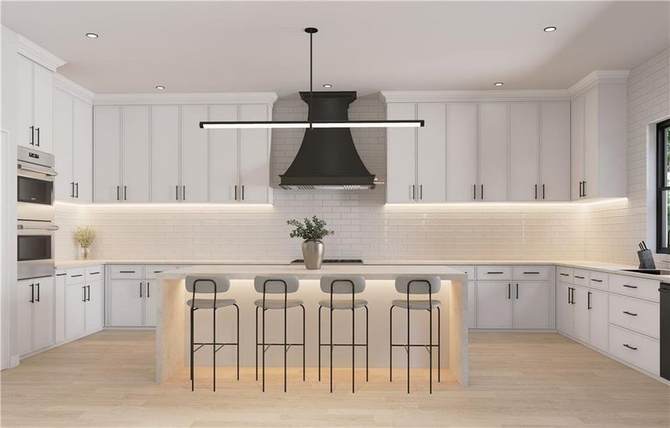Furnished interior view inside a new home in , Sugar Hill (Image 9).