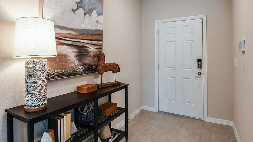 Representative furnished interior of a home built from the Magnolia by Taylor Morrison in Riverfront, Edgewater (Image 20).