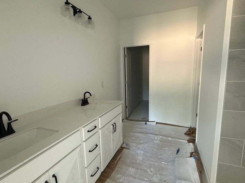 In-progress construction of a new home in The Point, Rolesville, NC (Image 18).