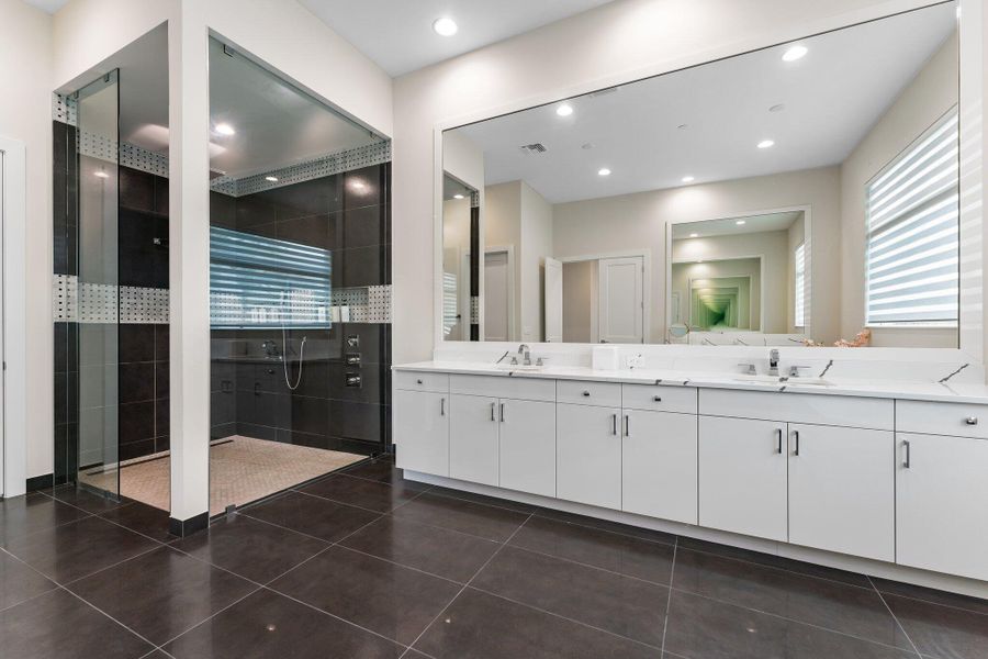 Furnished interior view inside a new home in Coral Isles at Avenir, Palm Beach Gardens (Image 16).