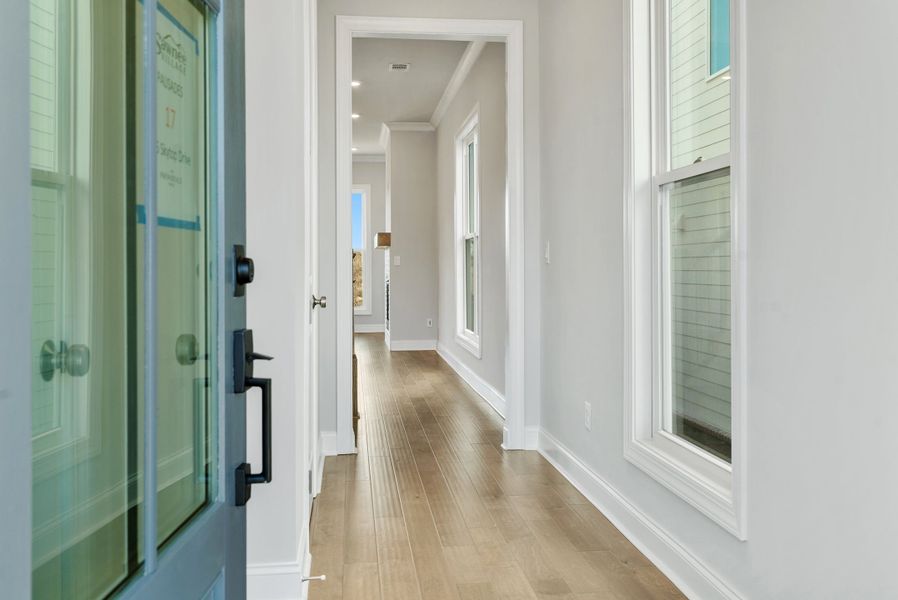 Representative unfurnished interior of a home built from the The Camilla by The Providence Group in Aberdeen, Hoschton (Image 34).