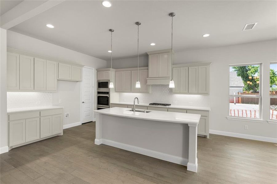 Furnished interior view inside a new home in Lake Shore Village, Rowlett (Image 12).