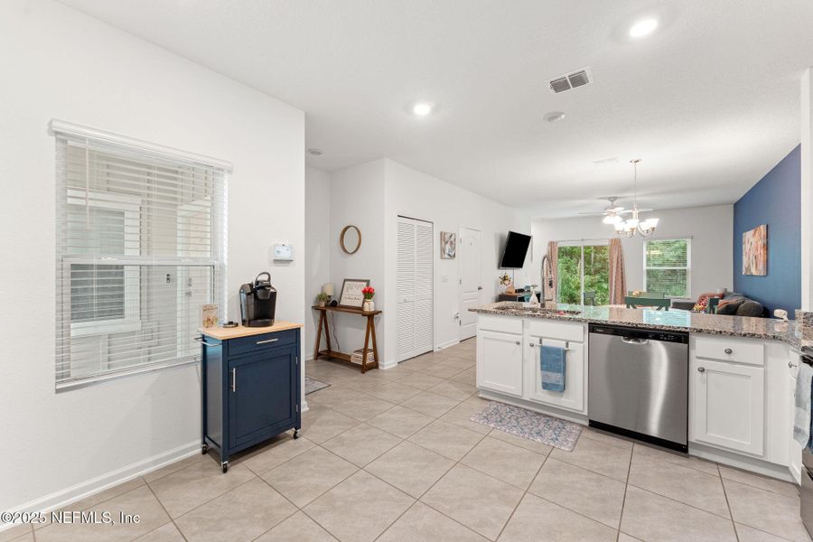 Furnished interior view inside a new home in , St. Augustine (Image 4).