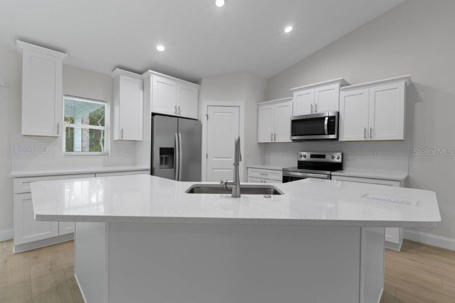 Furnished interior view inside a new home in , Citrus Springs (Image 11).