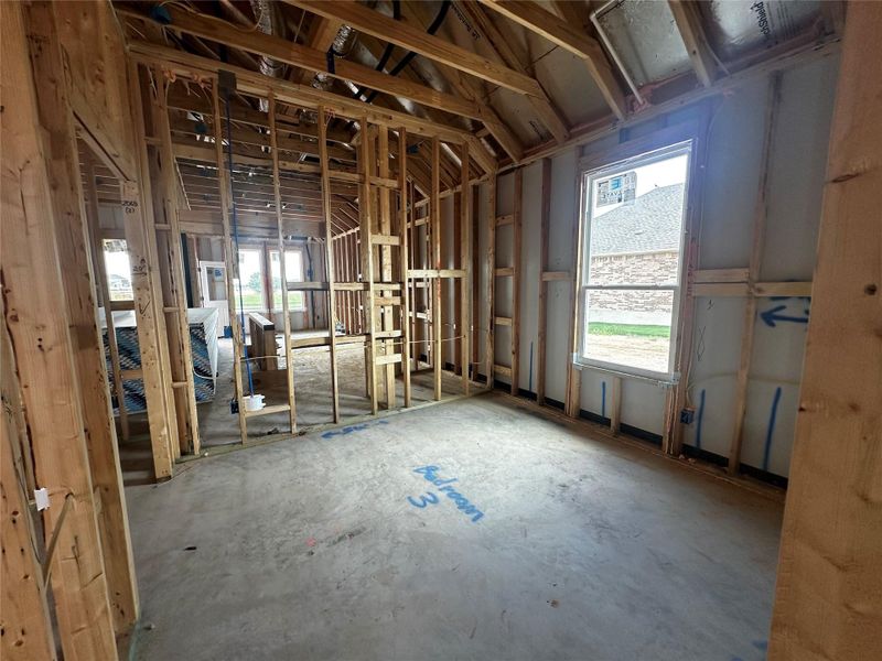 In-progress construction of a new home in Berry Creek Highlands, Georgetown, TX (Image 6).