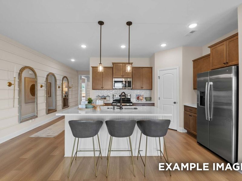 Representative furnished interior of a home built from the The Laurel M by Davidson Homes LLC in Mercer Meadows, Royse City (Image 11).
