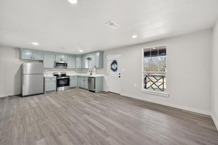 Furnished interior view inside a new home in , Dawson (Image 5).