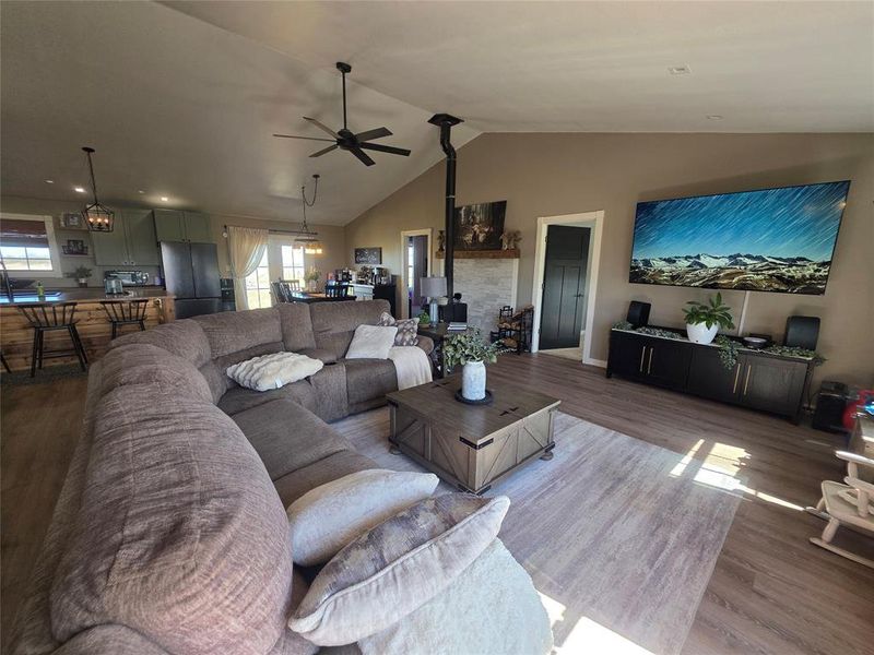 Furnished interior view inside a new home in , Olney (Image 16).