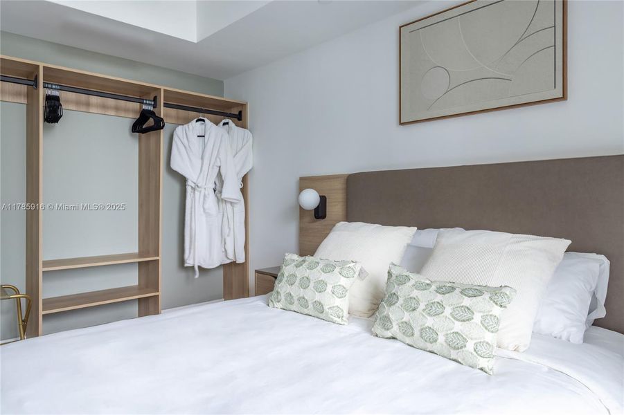 Furnished interior view inside a new home in , Miami (Image 26). Furnished interior view inside a new home in , Miami (Image 26).