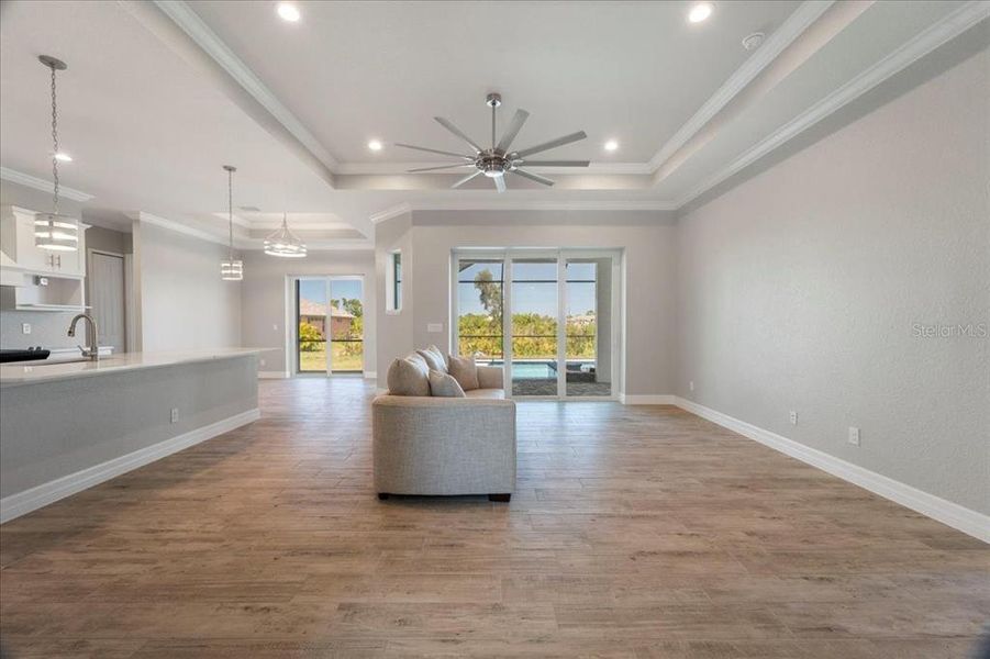 Spacious, unfurnished interior of a new home in , Port Charlotte (Image 18).