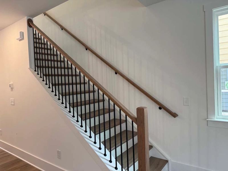 Stairs to Second Floor