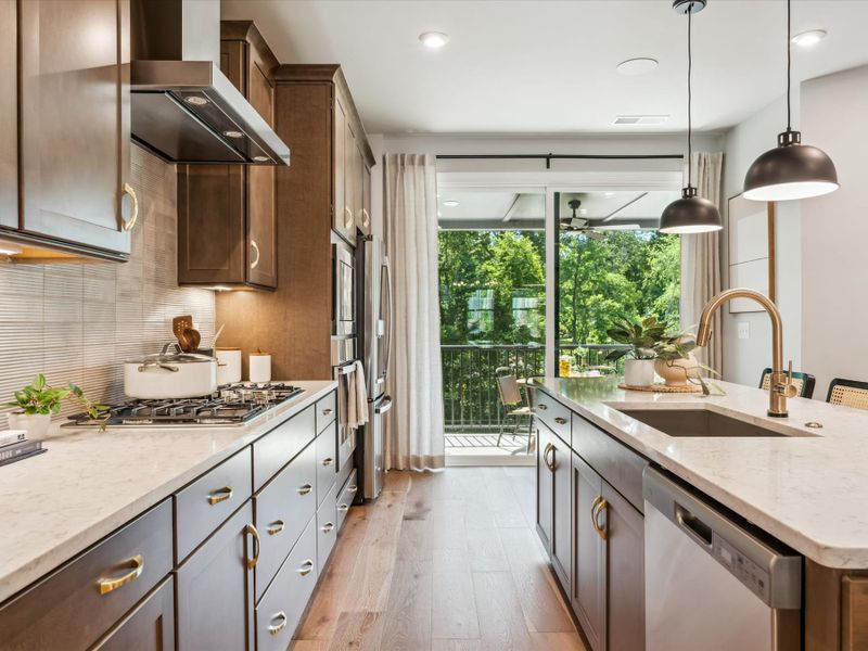 Representative furnished interior of a home built from the Hudson by Tri Pointe Homes in Old Town Village, Waxhaw (Image 21).