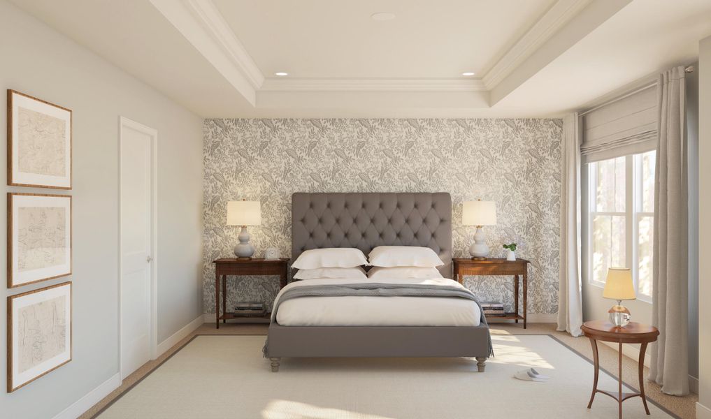 Furnished interior view inside a new home in Stono Village, Hollywood (Image 10).