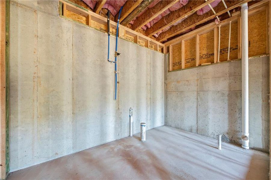 In-progress construction of a new home in , Monroe, GA (Image 17).