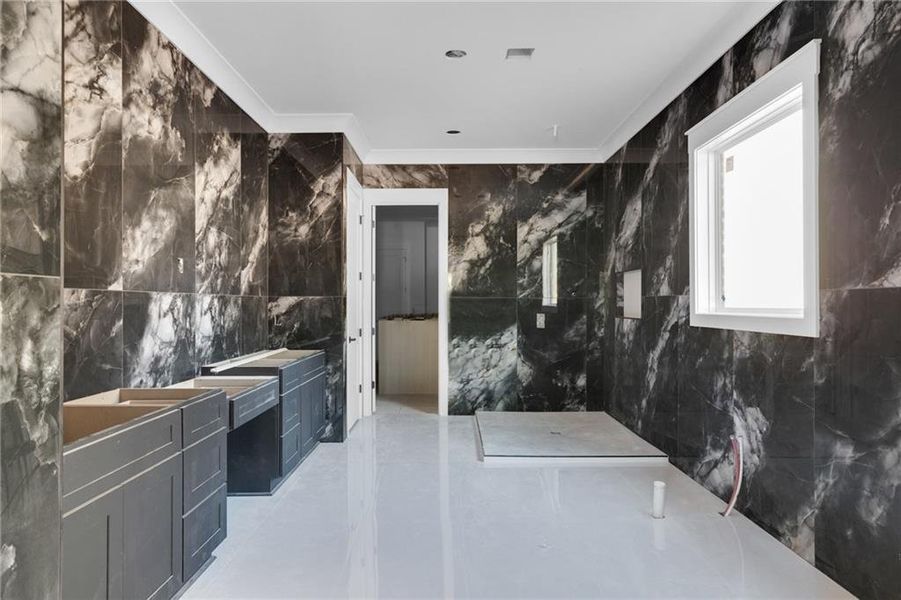 Furnished interior view inside a new home in , Buford (Image 4).