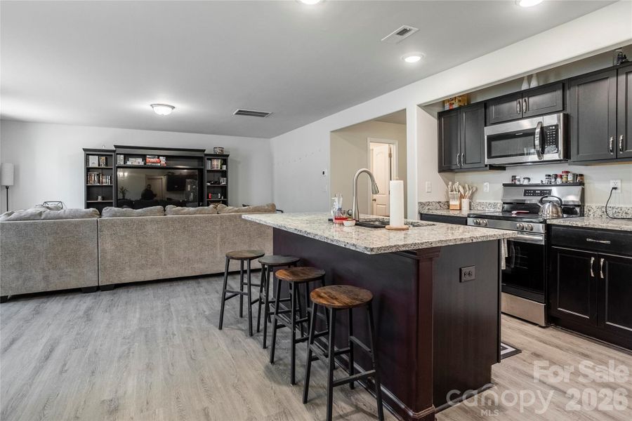 Furnished interior view inside a new home in , Kings Mountain (Image 27).