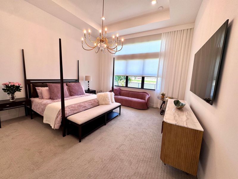 Furnished interior view inside a new home in , Palm Beach Gardens (Image 14).