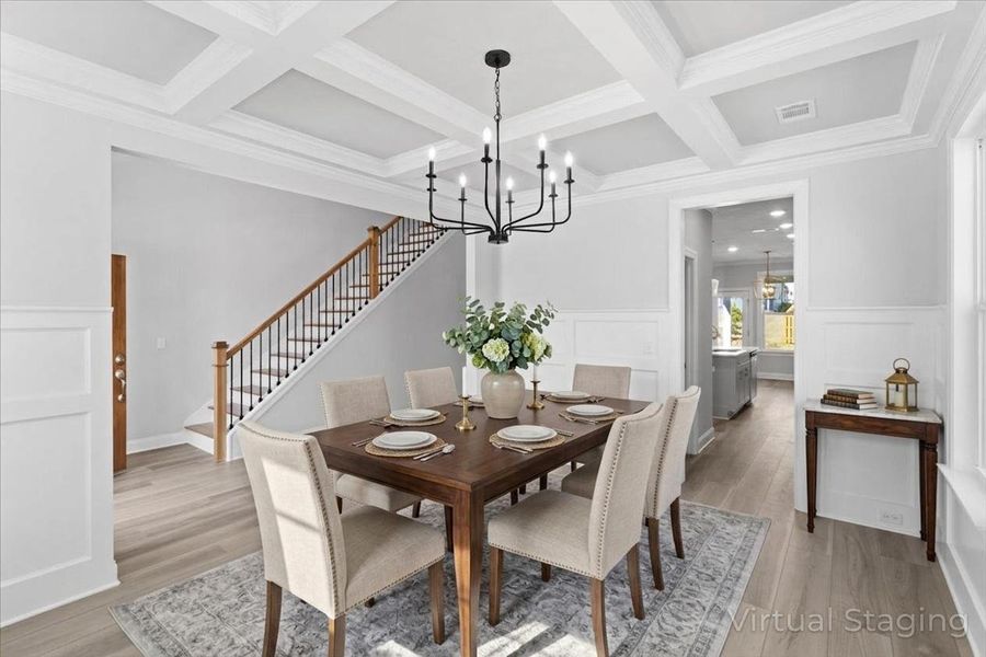Furnished interior view inside a new home in Tillery Park, Grovetown (Image 5).