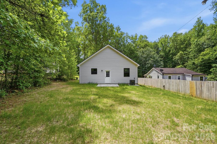 Exterior details and patio area of a home in , Statesville (Image 31).