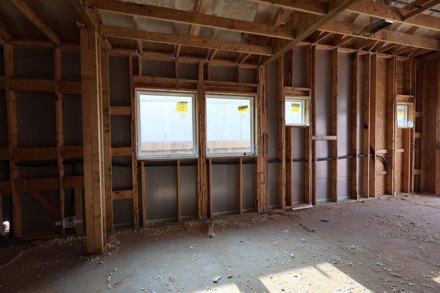 In-progress construction of a new home in Harvest Green - Reserve Collection, Richmond, TX (Image 6).