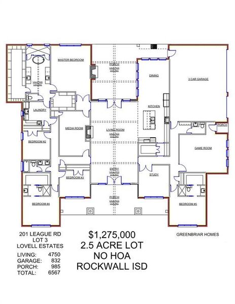 2D floor plan layout of this home in , McLendon-Chisholm, TX (Image 2). 2D floor plan layout of this home in , McLendon-Chisholm, TX (Image 2).