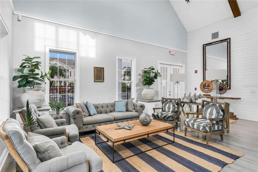 Furnished interior view inside a new home in , St. Petersburg (Image 13).