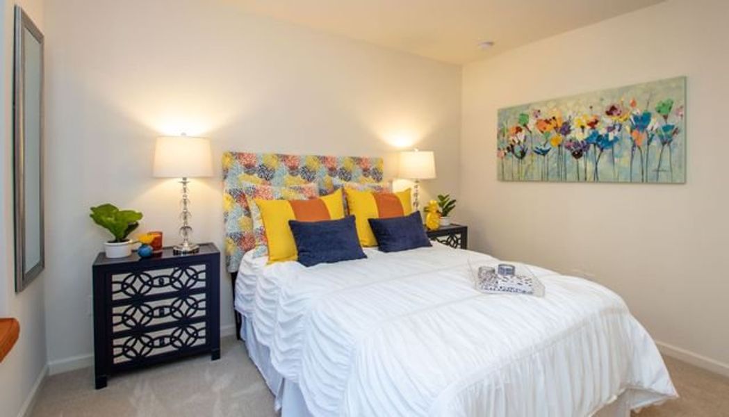 Representative furnished interior of a home built from the Bedford by True Homes in Stonebridge Fairways, Monroe (Image 26).