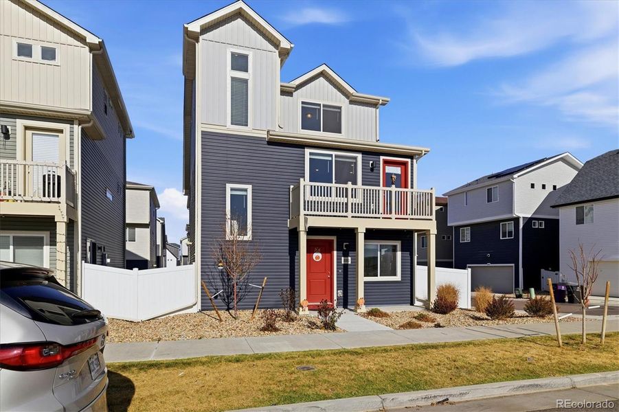 Front exterior of a new home in , Denver, CO, highlighting curb appeal (Image 23).