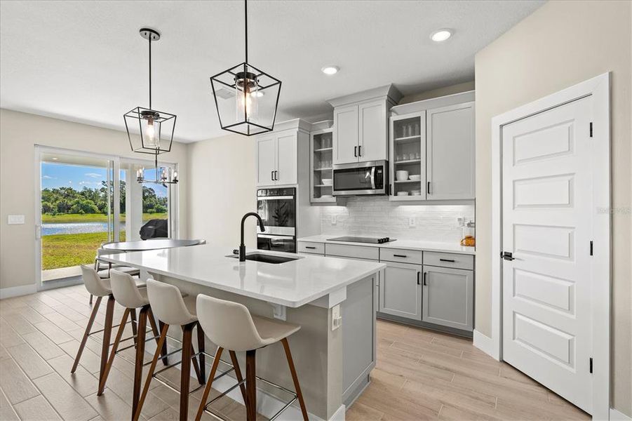 Furnished interior view inside a new home in , Nokomis (Image 45).