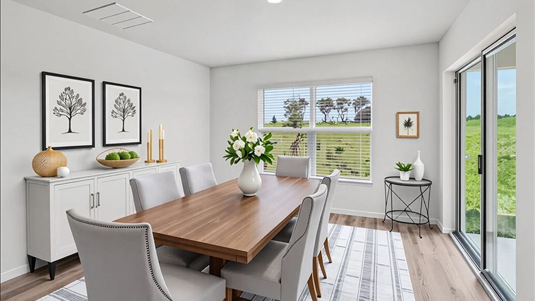 Furnished interior view inside a new home in Tartan Farms at Winding Oaks, Ocala (Image 4).