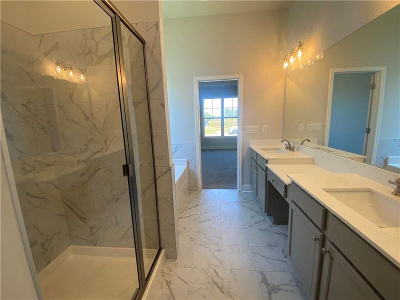 Furnished interior view inside a new home in , Jefferson (Image 17).