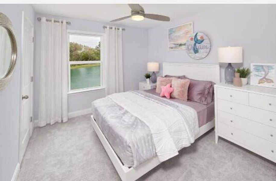 Furnished interior view inside a new home in Nexton, Summerville (Image 11).