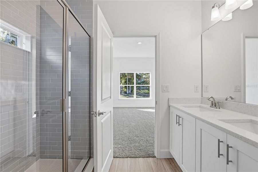 Furnished interior view inside a new home in , Sanford (Image 12).