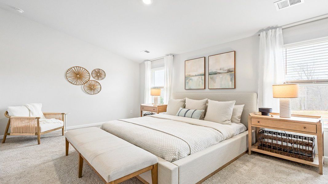 Furnished interior view inside a new home in Marion Village, Santee (Image 8).