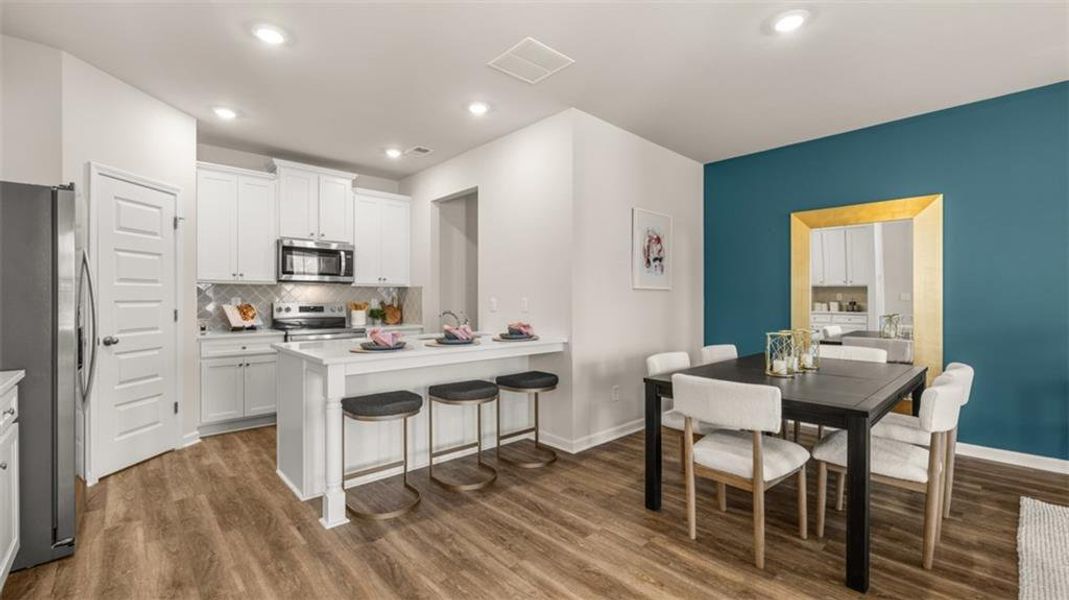 Furnished interior view inside a new home in Brookland Commons, Monroe (Image 6).