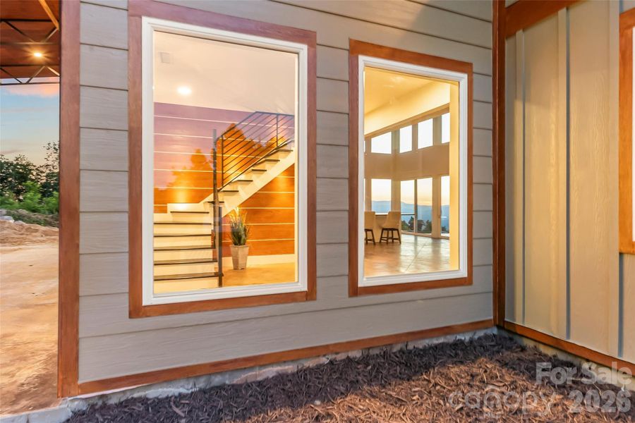 Exterior details and patio area of a home in , Morganton (Image 25).