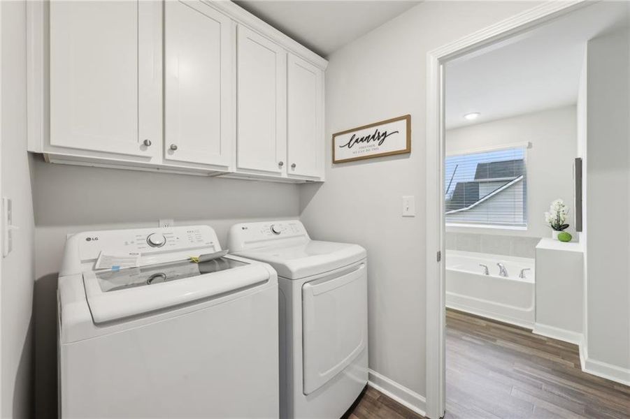 Furnished interior view inside a new home in Stephen's Landing, Loganville (Image 24).