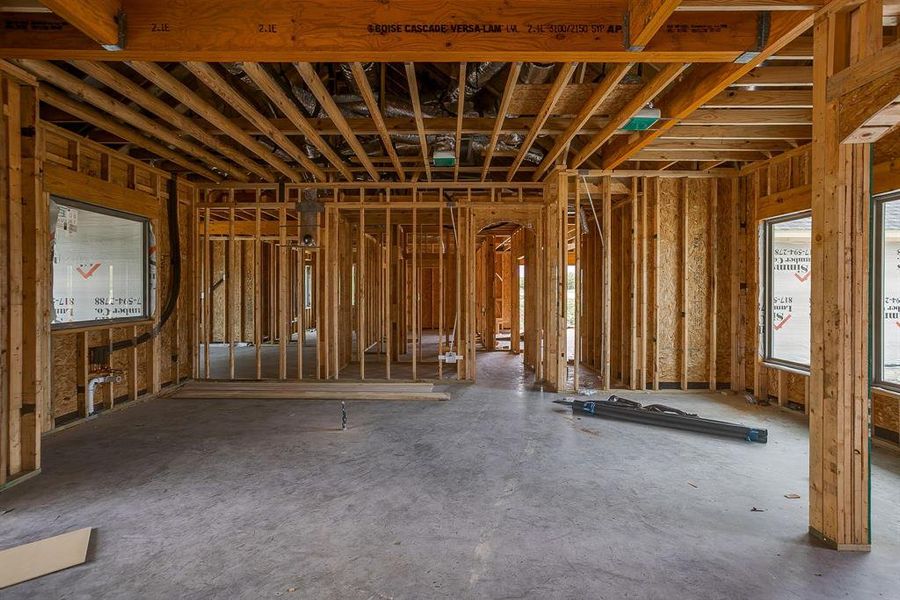 In-progress construction of a new home in , Millsap, TX (Image 7).