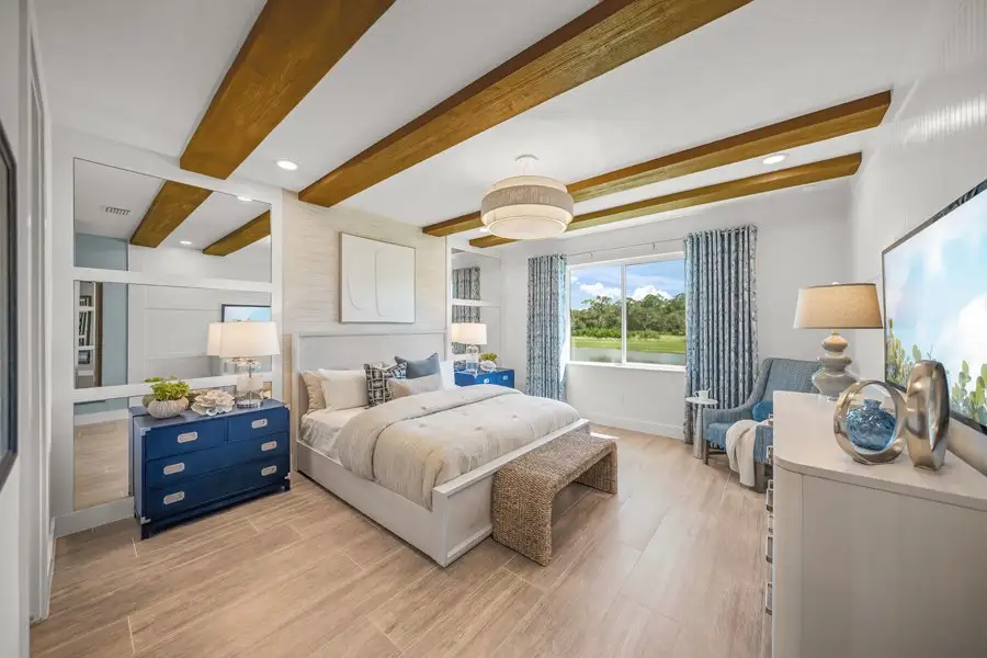 Representative furnished interior of a home built from the Banyan by Homes by Towne in Shellstone at Waterside, Sarasota (Image 12). Representative furnished interior of a home built from the Banyan by Homes by Towne in Shellstone at Waterside, Sarasota (Image 12).