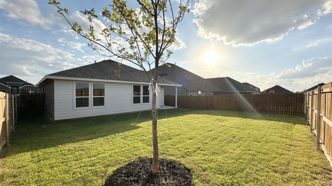 Exterior details and patio area of a home in Rock Creek Ranch, Fort Worth (Image 3).