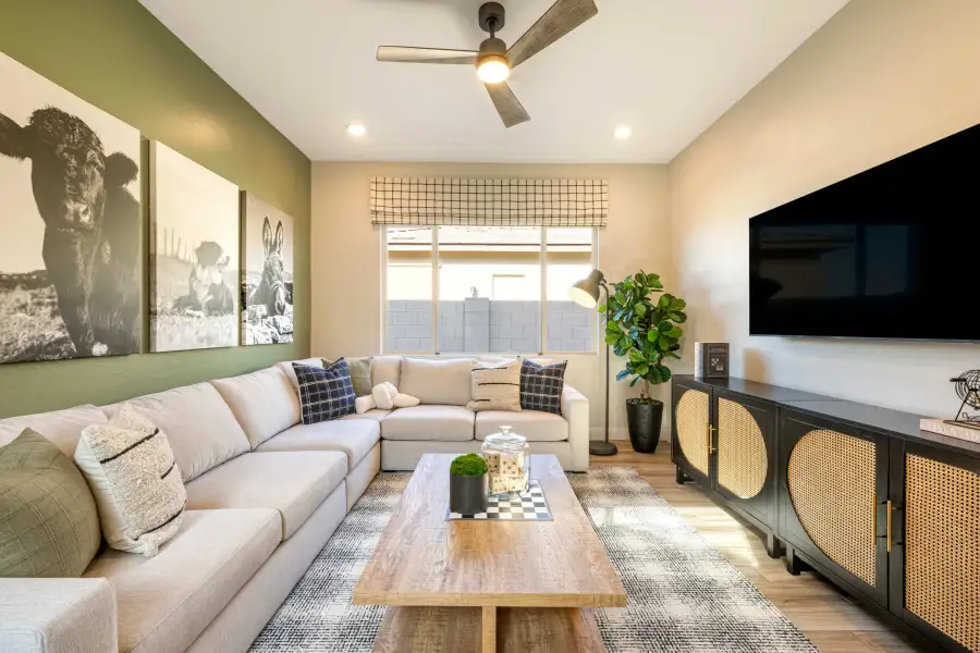 Furnished interior view inside a new home in Abel Ranch, Goodyear (Image 14).