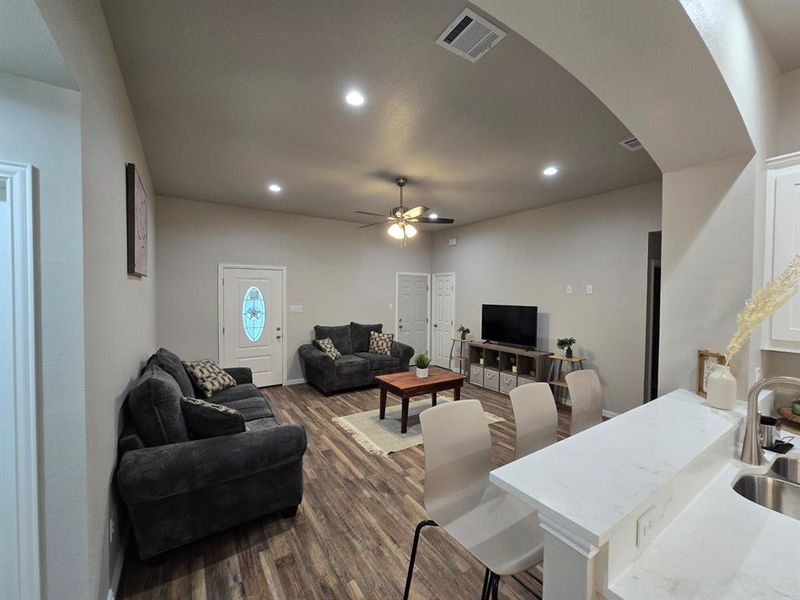Furnished interior view inside a new home in , Mineral Wells (Image 17). Furnished interior view inside a new home in , Mineral Wells (Image 17).