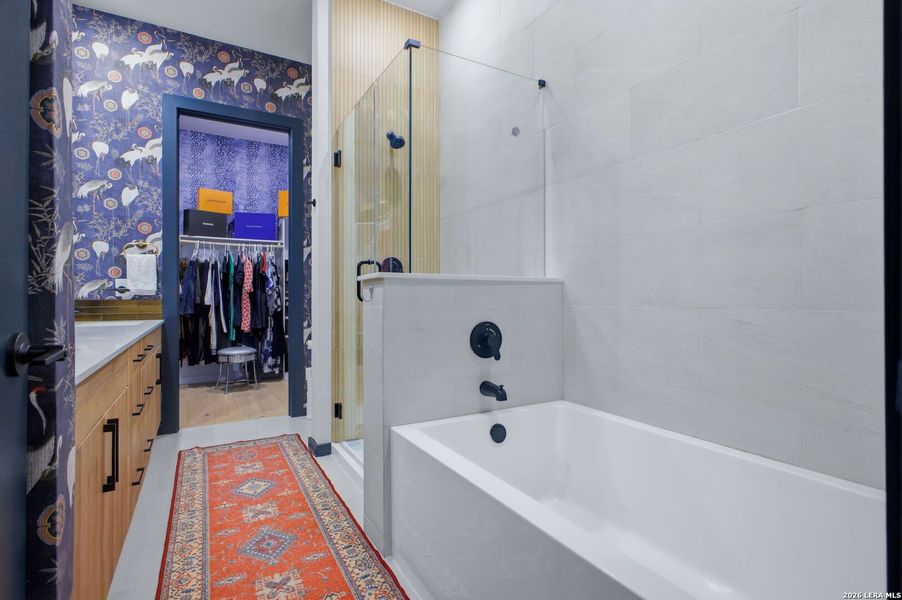 Furnished interior view inside a new home in Grayson House, San Antonio (Image 30). Furnished interior view inside a new home in Grayson House, San Antonio (Image 30).